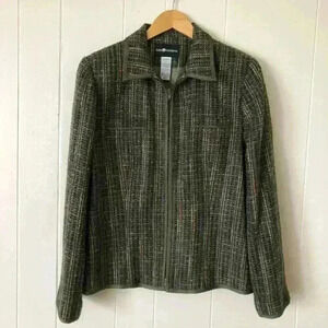 Sag Harbor Women's Multicolored Jacket Blazer Size 10